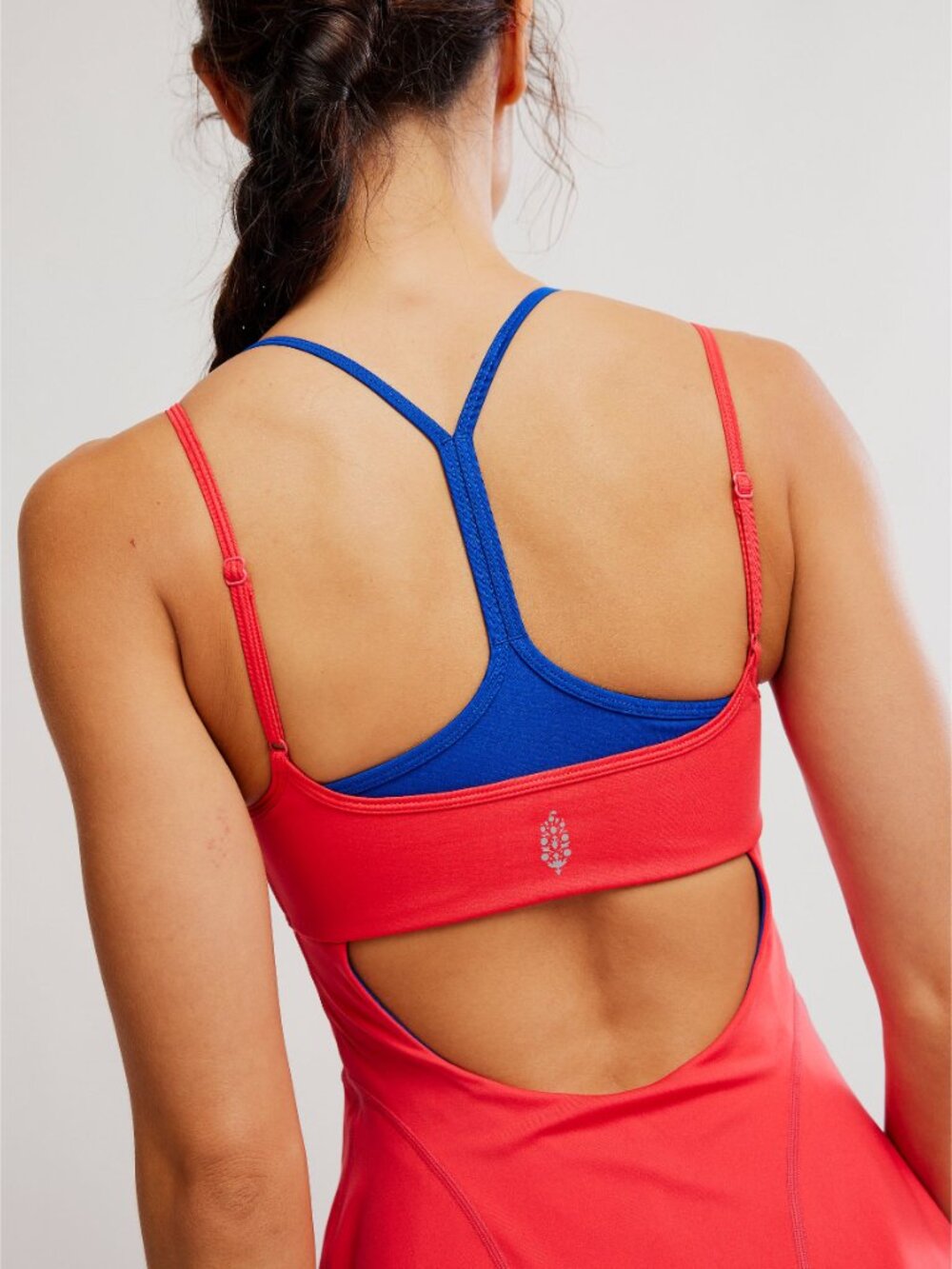 🆕 FREE PEOPLE Baseline Tennis Dress / Grapefruit - Picture 4 of 6